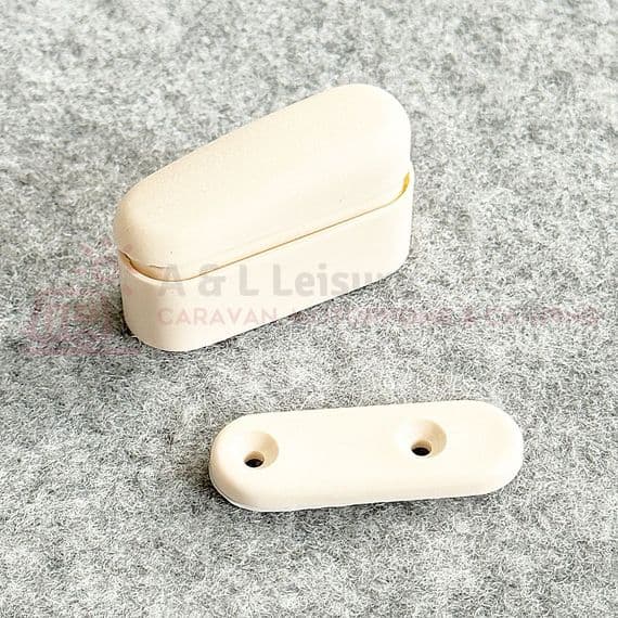 Grove DLS - IVORY Turnbuckle - Turn Button & Spacer