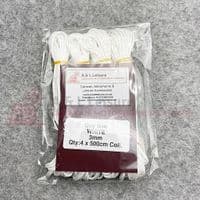 Guy line / Guy Rope  4 x 500cm White