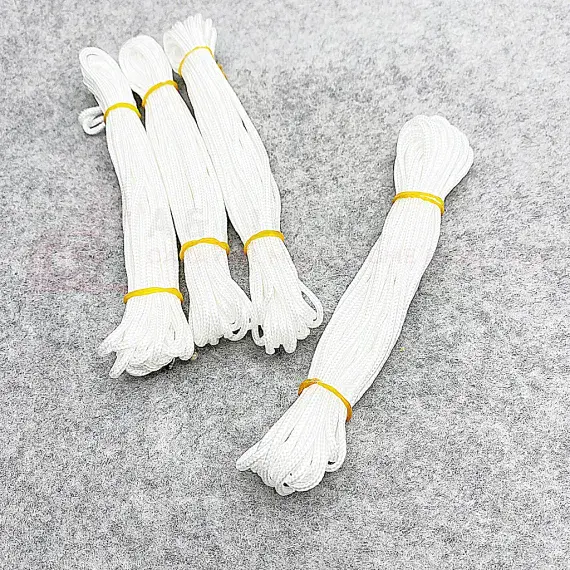 Guy line / Guy Rope  4 x 500cm White