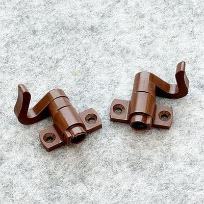 HAFELE Espagnolette Lock Top & Bottom Catch / Hook  Set
