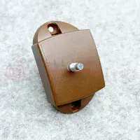 HAFELE Espagnolette Push Button Toilet Door Catch Lock - Rod Version