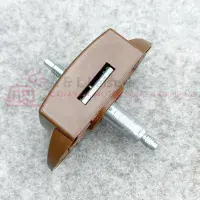 HAFELE Espagnolette Push Button Toilet Door Catch Lock - Rod Version