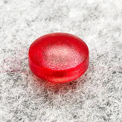 HARTAL Internal Lock Screw Cover Cap RED 10mm