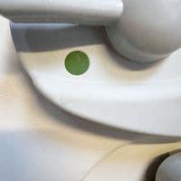 HARTAL Internal Lock Screw Cover Cap - Solid Green