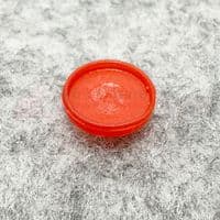 HARTAL  Internal Lock Screw Cover Cap Solid Red