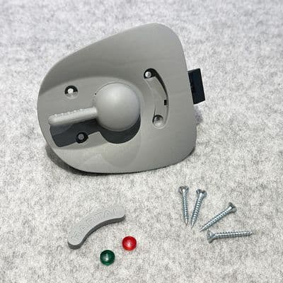 Hartal Right Hand Inner Lock, Grey, Suits West Alloy