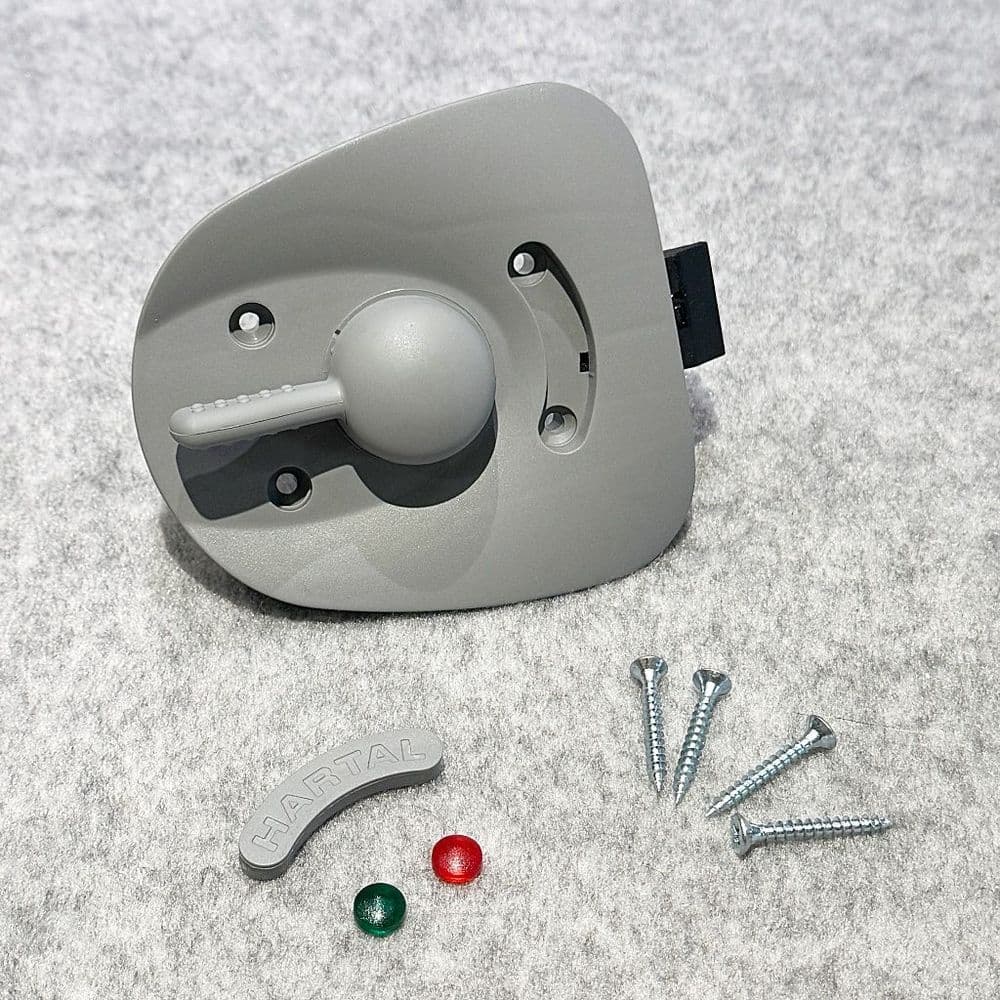 Hartel Inner Lock Spring Hartal Right Hand Inner Lock Suits West Alloy - Grey