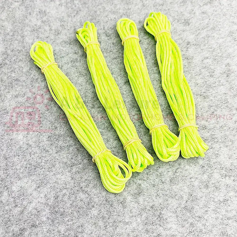 Hi-Viz Yellow Fluorescent Guy line Guy Rope Awning Tent 4 x 500cm
