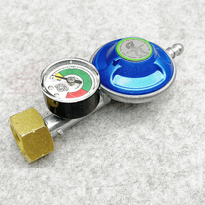 iGT Low Pressure Butane Gas Regulator With Level Gauge 30mb 1.5kg/hr