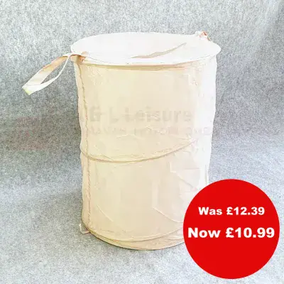 Kampa Betty Collapsible Lightweight Laundry Basket