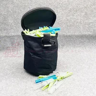 Kampa Clothes Peg Holder Hanging Peg Bag