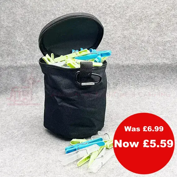 Kampa Clothes Peg Holder Hanging Peg Bag
