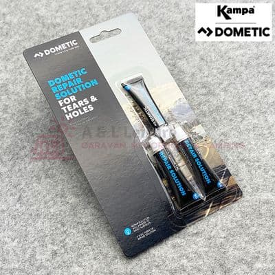 Kampa | DOMETIC 3 x 5g Flexible Repair Adhesive Repair Rips Holes & Tears CA9011