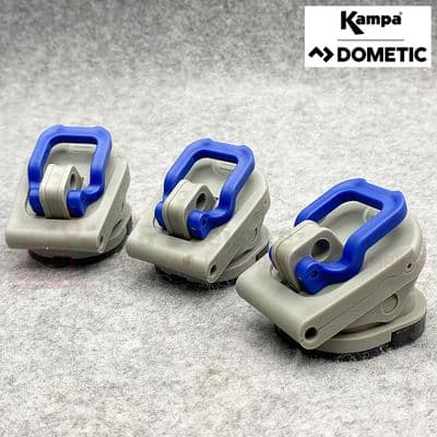 Kampa | DOMETIC 3 x Caravan Clamp On Awning Bracket Pads Isabella Bradcot - CA0023