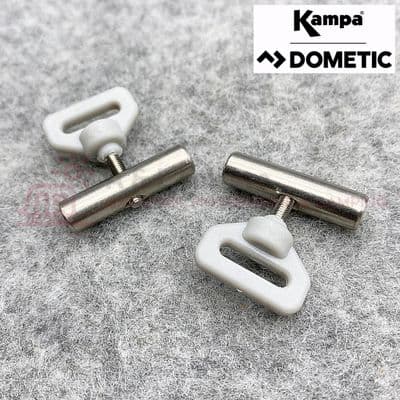 Kampa | DOMETIC Awning Rail Stopper 7mm Universal 2 x Awning Rail Stoppers  AC0302
