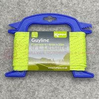 Kampa DOMETIC Guy Line Guy Rope 4mm x 20m Fluorescent Yellow Awning, Tent PP0023