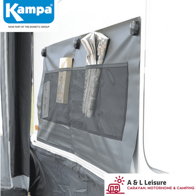 Kampa Double Wheel Arch Cover GREY - With Limpet attachment system