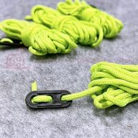 Kampa Hi-Viz Yellow Fluorescent Guy line Rope Awning, Tent, Camp 4 x 4m - CA0001