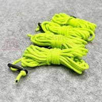 Kampa Hi-Viz Yellow Fluorescent Guy line Rope Awning, Tent, Camp 4 x 4m - CA0001