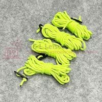 Kampa Hi-Viz Yellow Fluorescent Guy line Rope Awning, Tent, Camp 4 x 4m - CA0001