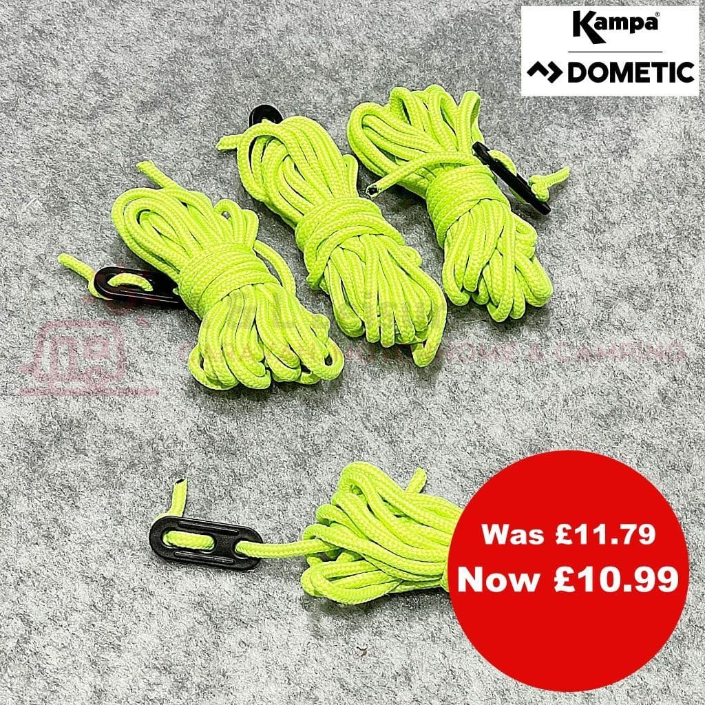 Kampa Guyline Fluorescent Guyline - Team Outdoors EU Kampa Guyline Fluorescent Guyline - Team Outdoors EU