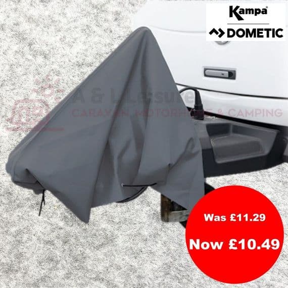 Kampa Hitch Cover 600D CHARCOAL Universal Caravan Hitch Cover
