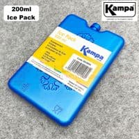 Kampa Slim Gel Ice Pack 200ML - Cool Bag Freeze, Caravan, Camping, - 203002