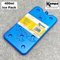 Kampa Slim Gel Ice Pack 400ML - Cool Bag Freeze, Caravan, Camping, - 203004