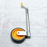 KARTT Anti-Slip / Ribbed Ultimate Caravan Jockey Wheel - 48mm 220 x 65mm