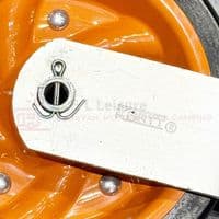 KARTT Anti-Slip / Ribbed Ultimate Caravan Jockey Wheel - 48mm 220 x 65mm