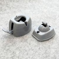 Lever Release Door Retainer - Grey