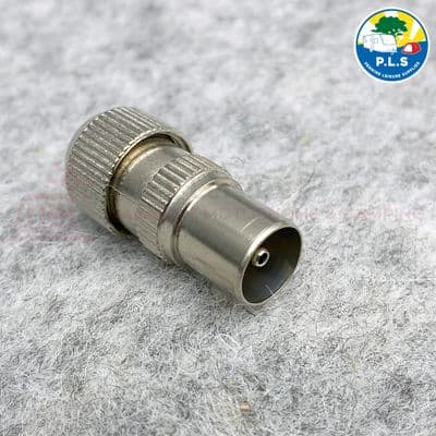 Male TV Co-ax Plug TV Co-ax plug Caravan TV Co-ax Plug Male - 999021