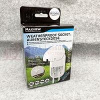 Maxview Weatherproof Socket - Single TV