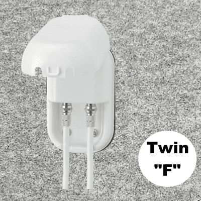 Maxview Weatherproof Socket - Twin Satellite