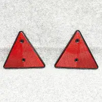 Maypole Red Triangle Rear Reflectors