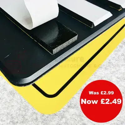 Number Plate Self Adhesive Sticky Fixing Pads