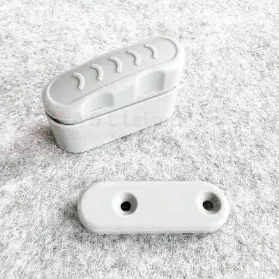 Plastic DLS GREY Turnbuckle - Turn Button & Spacer