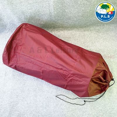PLS Heavy Duty Caravan Motorhome Awning / Canvas Bag - Nylon BURGUNDY - BDACR41