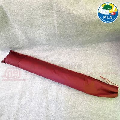 PLS Windbreak Storage Carry Bag Caravan, Motorhome, Camping BURGUNDY - BDACR50