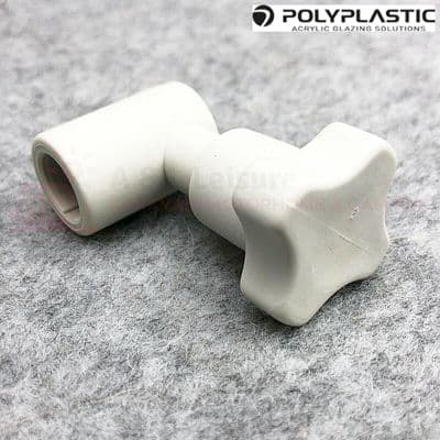 Polyplastic Window Stay Lock - Grey