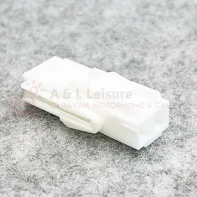 Powerpart 2 - Way Wiring Harness Connector 12v - 230v - White