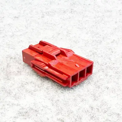 Powerpart 3 - Way Wiring Harness Connector 12v - 230v - RED