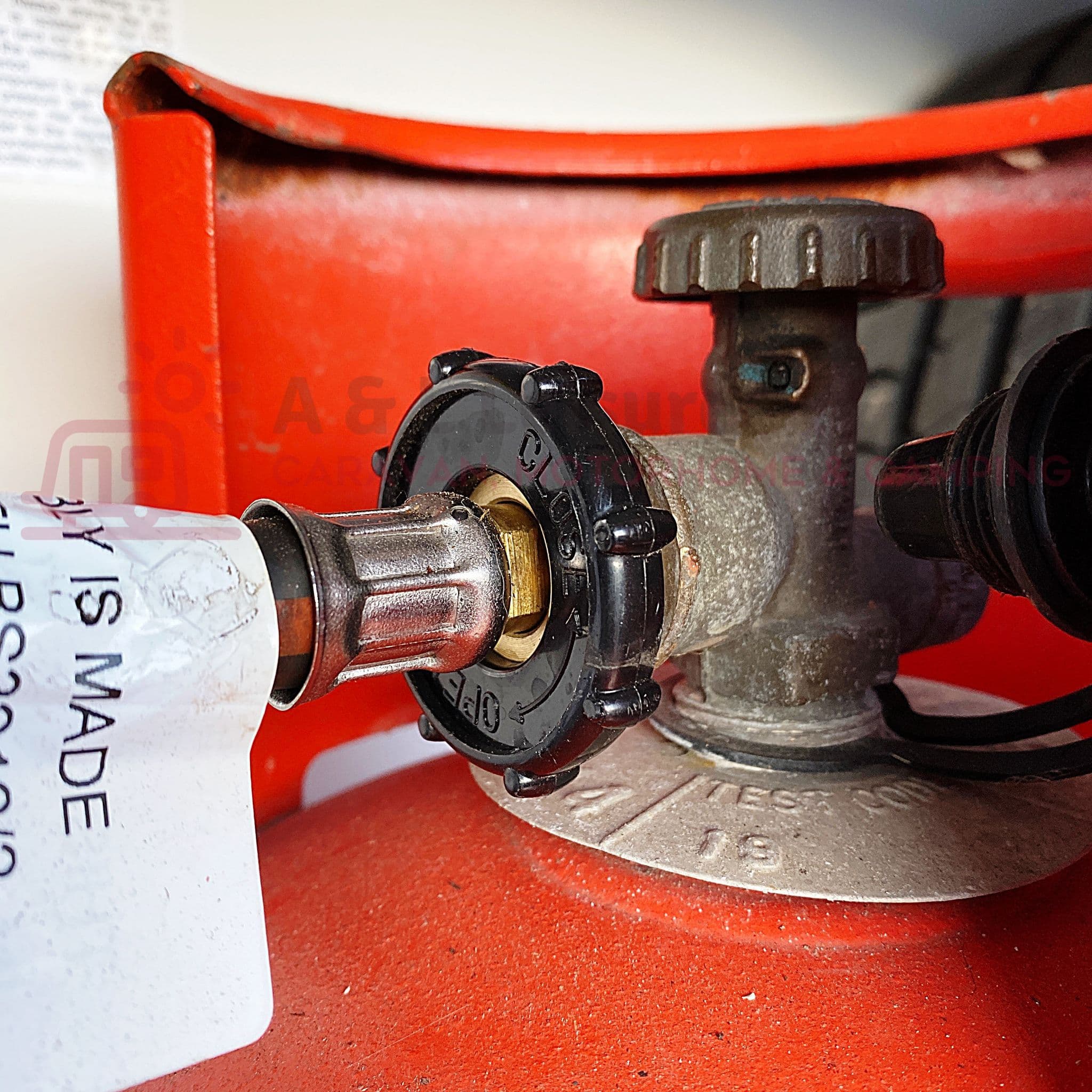 Propane Pigtail LPG Hose Assembly 0 45m With Handwheel