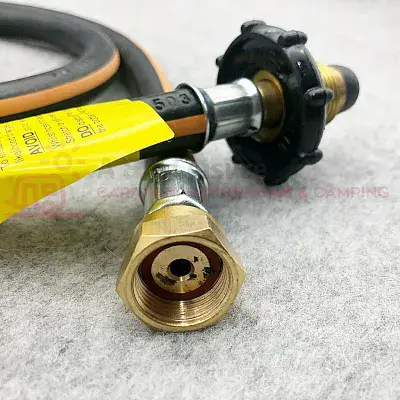 Propane Pigtail LPG Hose Assembly 1.5m - With Handwheel