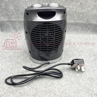 Quest Bali Oscillating Ceramic Fan Heater 750 -1500w Awning & Tent Heater 047519