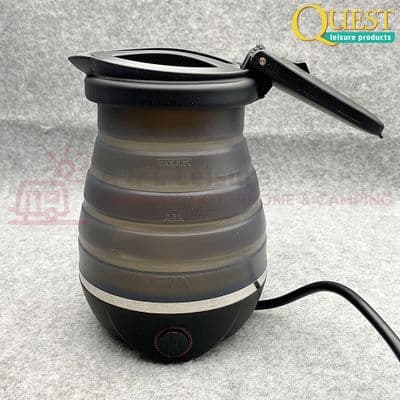 QUEST Collapsible Electric Kettle With Folding Handle Caravan, Camping - K0026