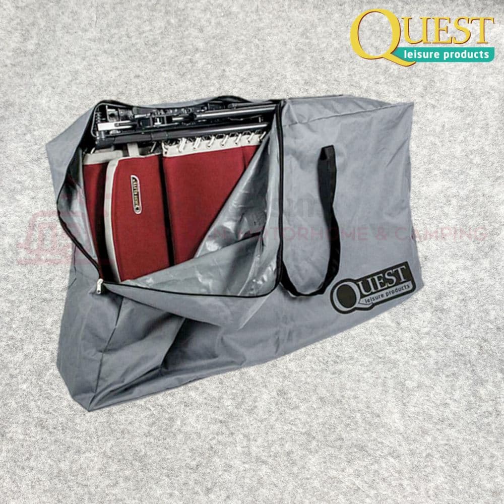 Quest Leisure Camping Garden Furniture Chair Carry Bag Grey With