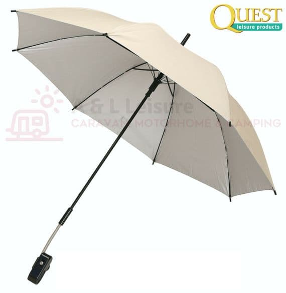 Quest Universal Clamp On Sunshade - Fits Virtually Any Garden Chair - 118914DP