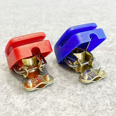 Quick Release Battery Clamp Set 12v