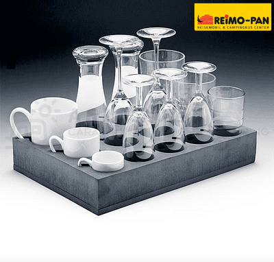 REIMO Universal Rubber Foam Glass & Cup Holder Camper Motorhome Caravan